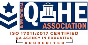 QAHE LOGO Accredited ISO QAHE Logo